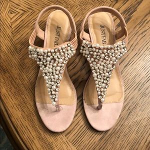 Light pink sandals